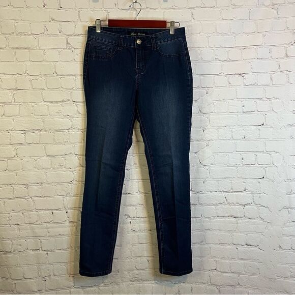 Love Nation Dark Wash Skinny Jeans size 8 - Picture 1 of 6